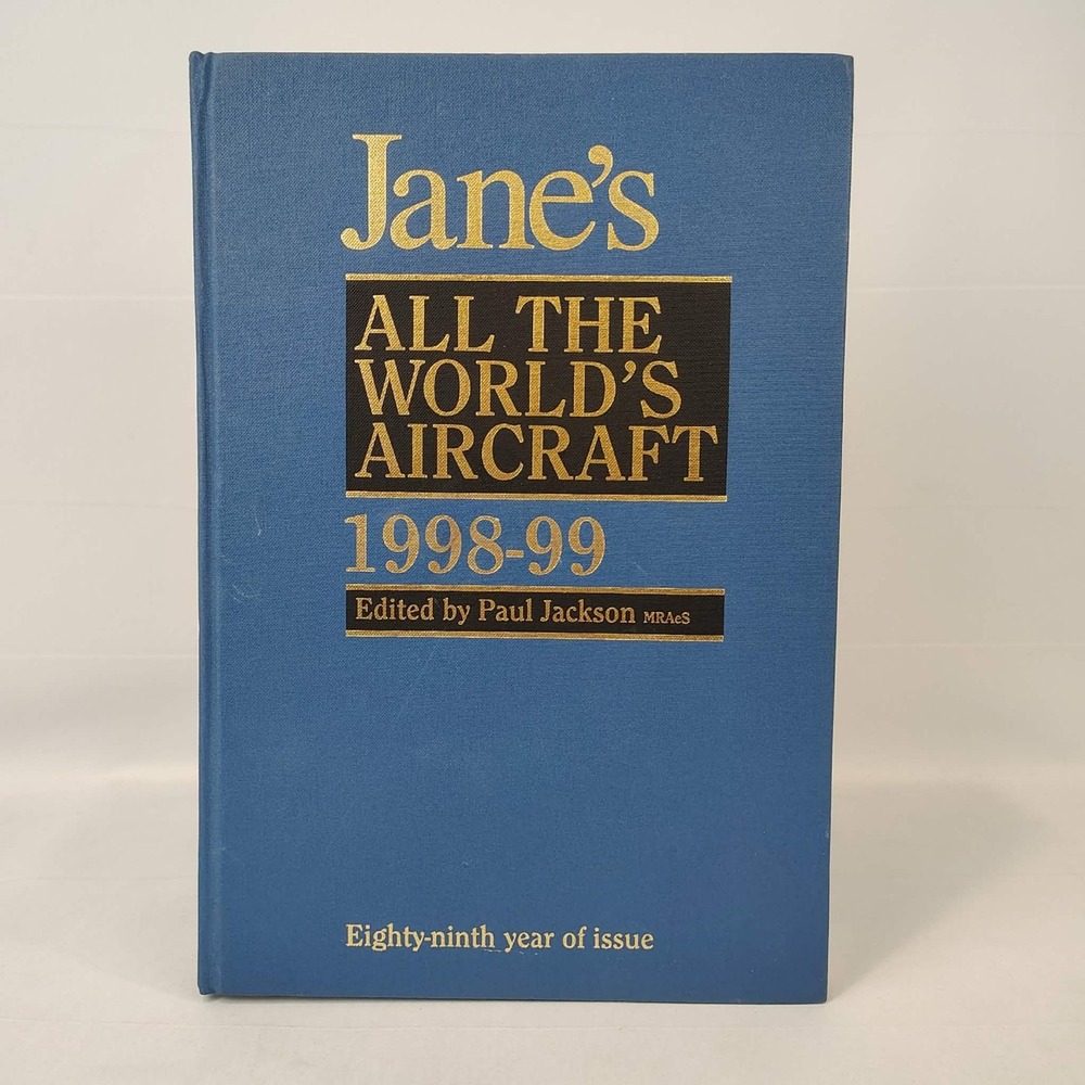 Jane's All the World's Aircraft:1998-99, No dust Jacket, Hardcover - Good
